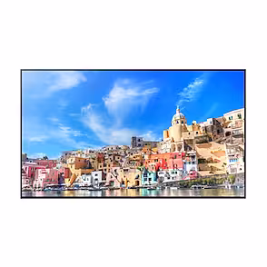 85" ekraan kõrgel statiivil