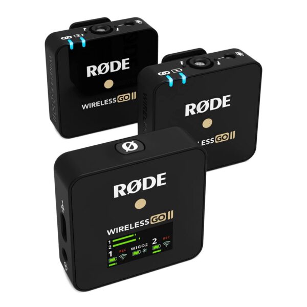 Rode Wireless GO II transmission microphone set