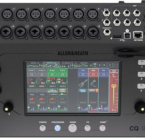 Helipult/Sound mixer Allen & Heath CQ-18T