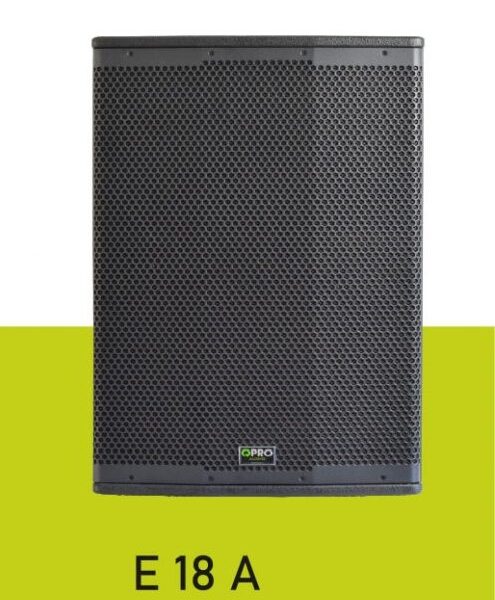 Bass speaker/ Active bass speaker QPro Audio E18A